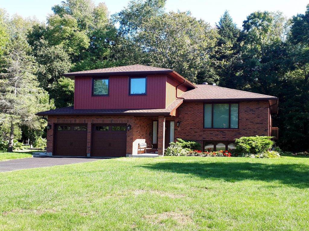 full exterior project remodel - Midhurst - venetian red - after