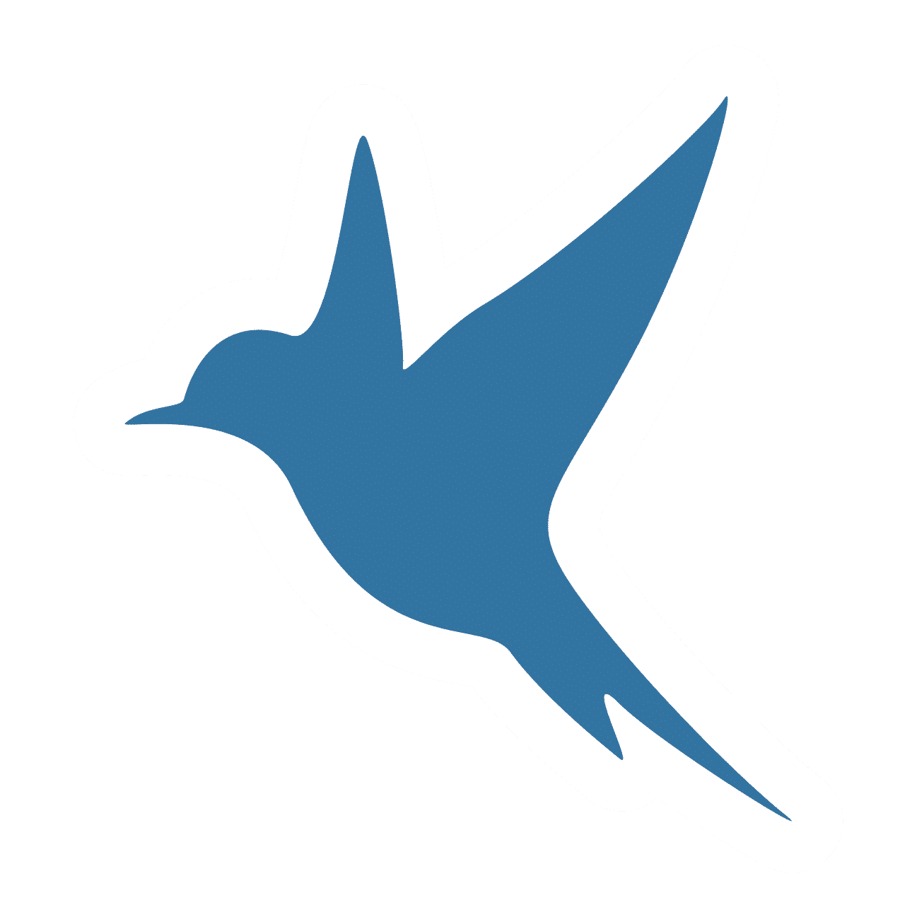 The Weaver Bird Icon The Weaver Bird Logo White Outline- Weaver Exterior Remodeling