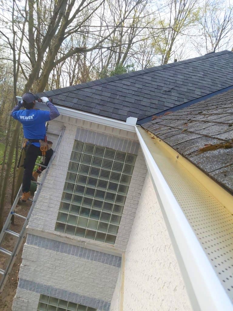 Complete Eavestrough Replacement After Winter Damage - Top Rated Barrie ...