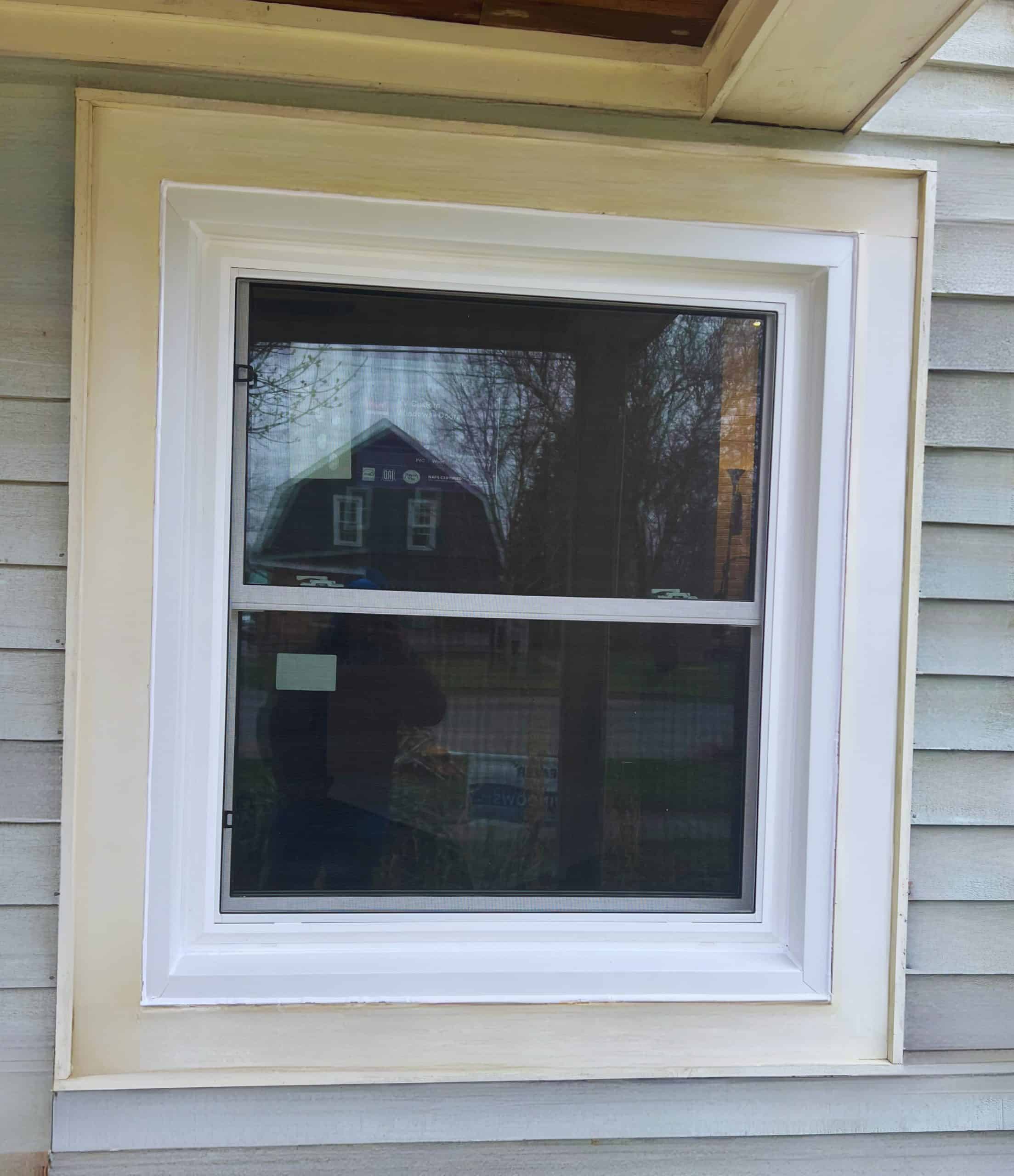 After 1 Window Replacement | Weaver Exterior Remodeling Barrie Ontario
