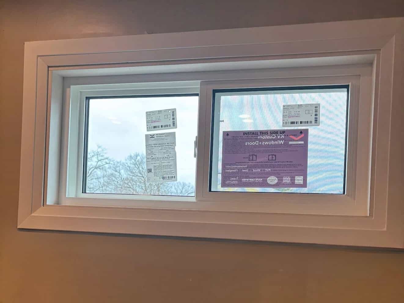 Cox 3 Inside Window Installation | Weaver Exterior Remodeling Barrie Ontario