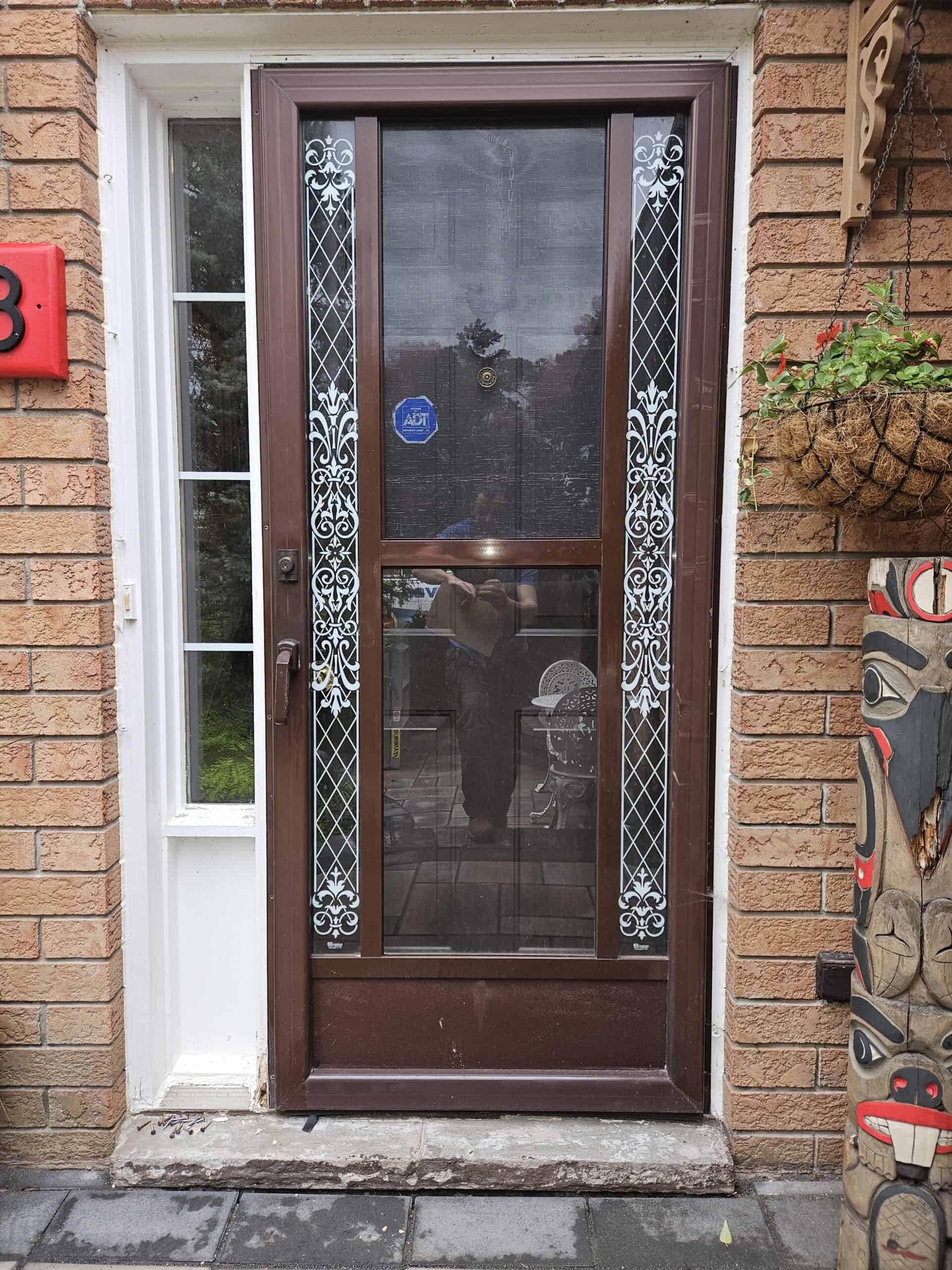 Front Door Transformation | Weaver Exterior Remodeling Barrie Ontario