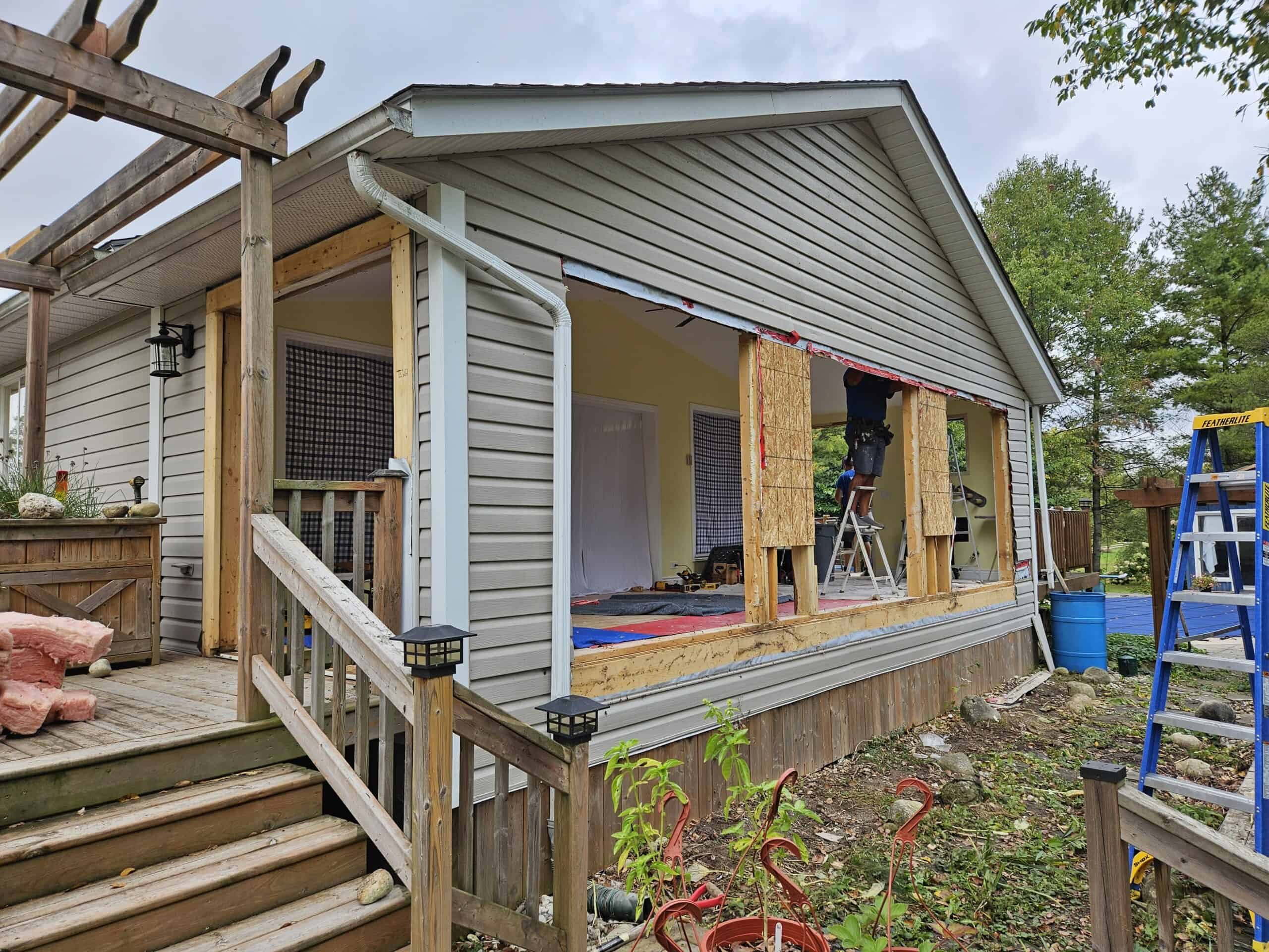Door Transformation,Window And Door Transformation | Weaver Exterior Remodeling Barrie Ontario